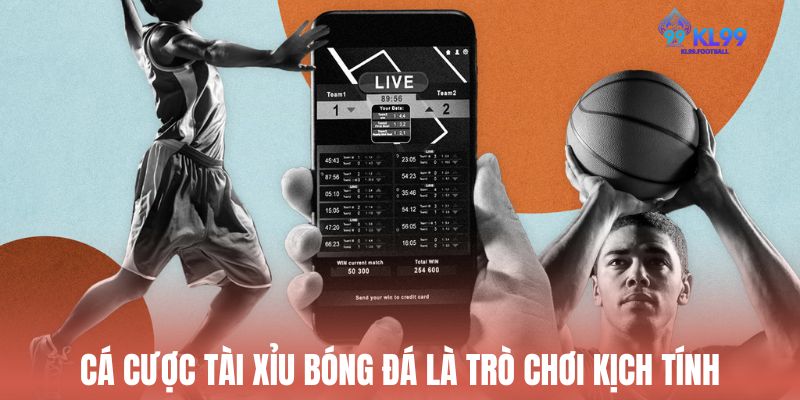 Cá cược tài xỉu bóng đá là trò chơi kịch tính